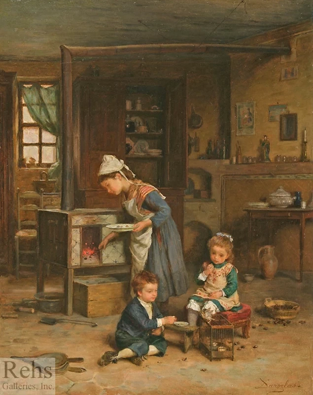 André - Henri Dargelas, La colazione